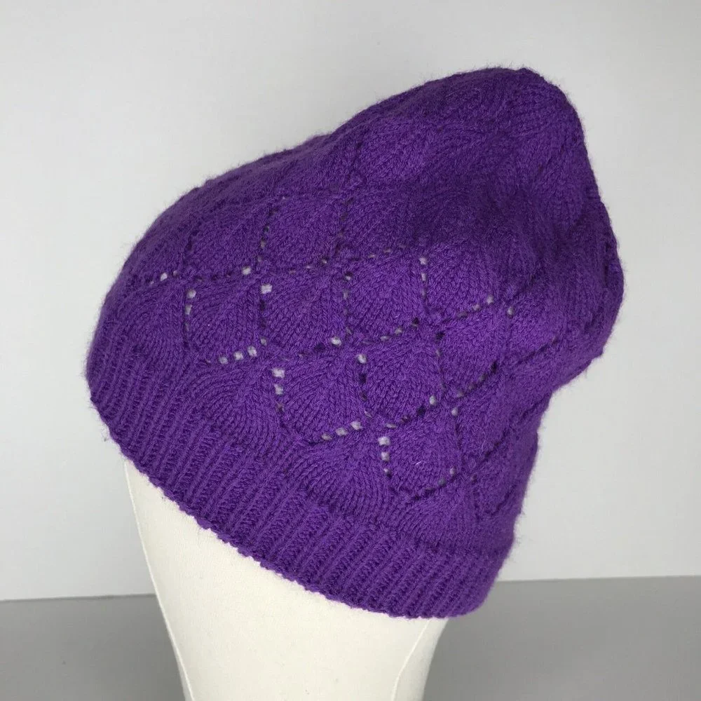 The North Face Youth One Size Purple Beanie